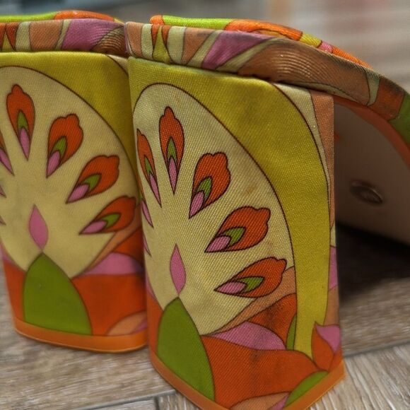 Zara Printed Heel Sandals - Picture 9 of 10